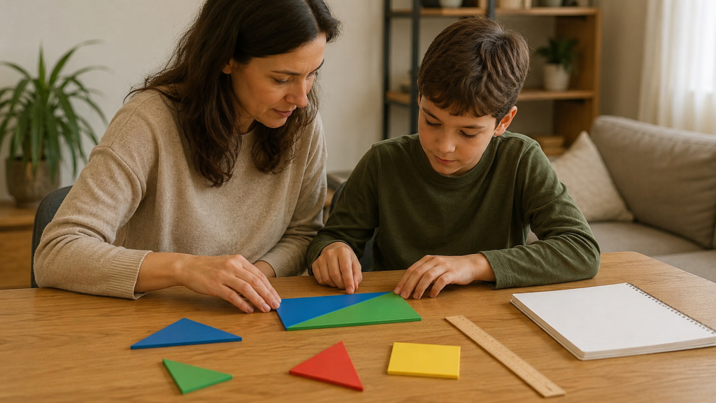 איך מחשבים שטח משולש